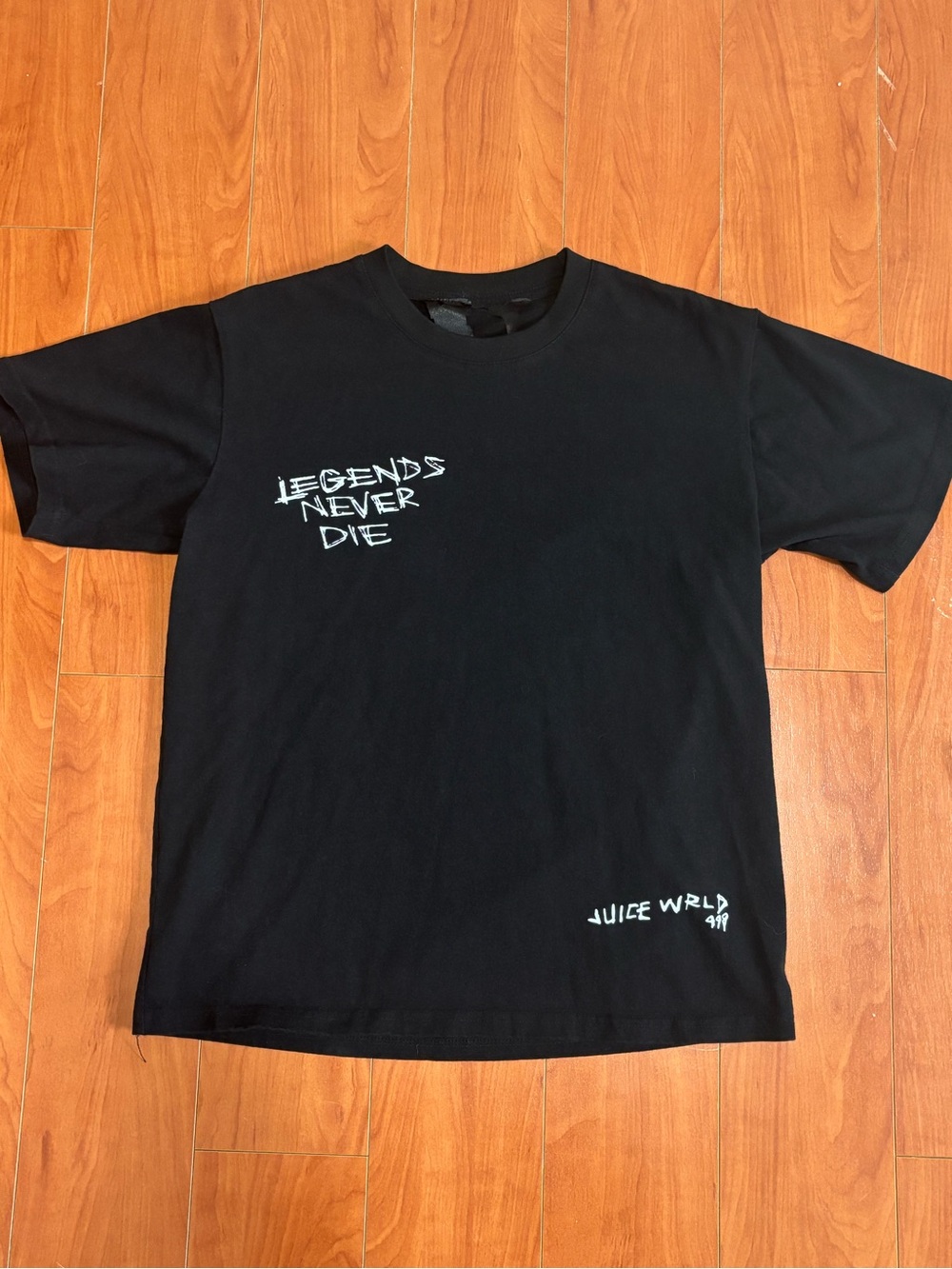Juice WRLD x VLONE Legends Never Die Tshirt Black Size Small